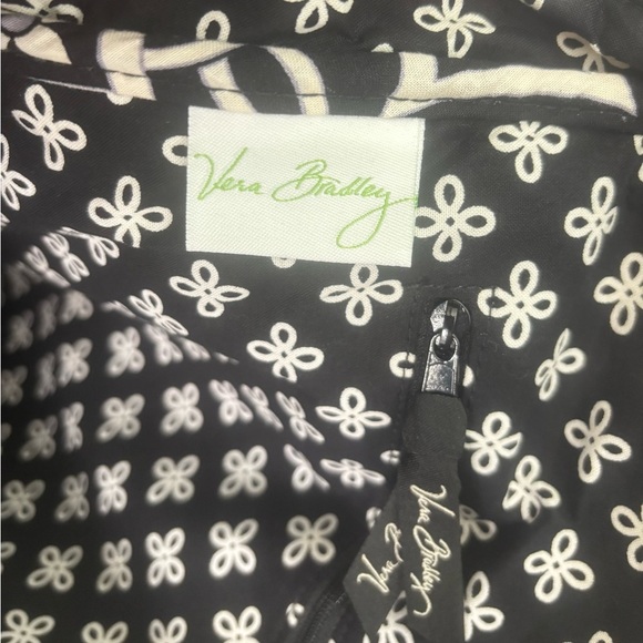 Vera Bradley Ultimate Backpack in Concerto Black White Quilted Travel Bag main image 5